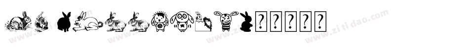 MD RABBIT35字体转换